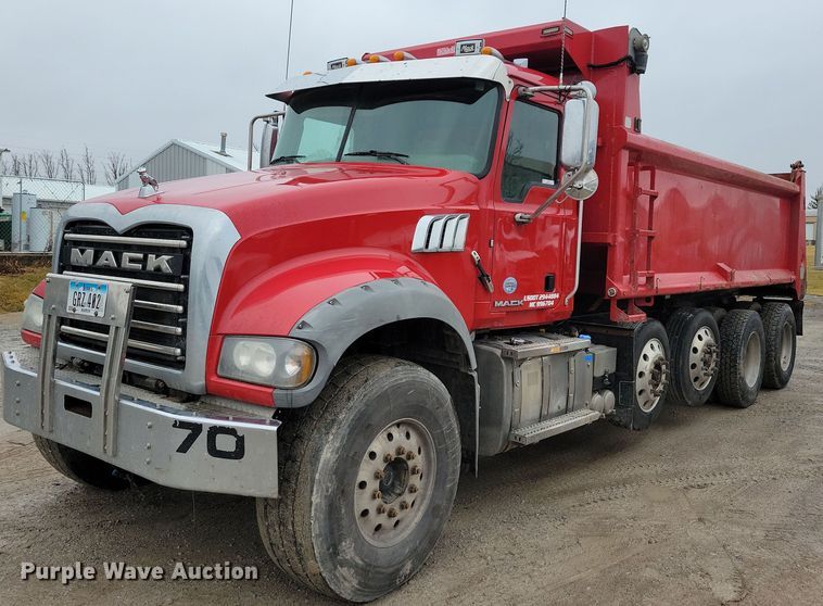 image for item OH9491 2018 Mack Granite GU700 dump truck