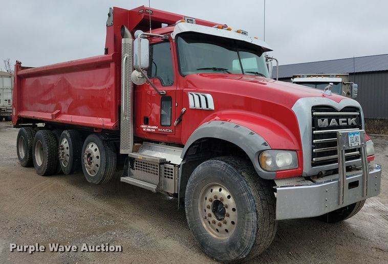 image for item OH9491 2018 Mack Granite GU700 dump truck