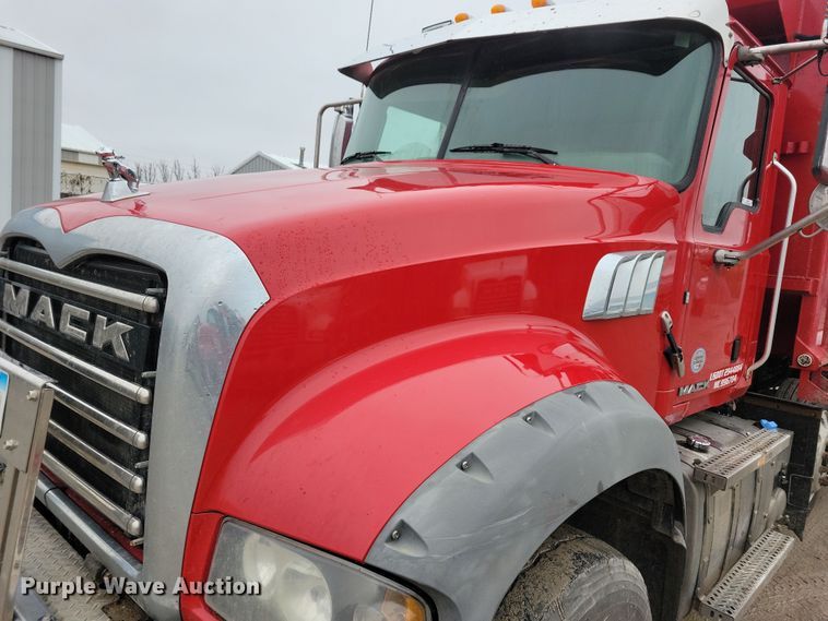 image for item OH9491 2018 Mack Granite GU700 dump truck