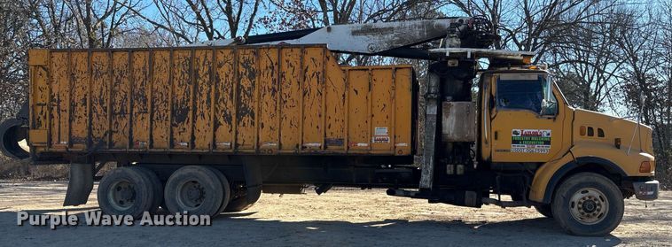 image for item OK9483 2002 Sterling grapple crane truck