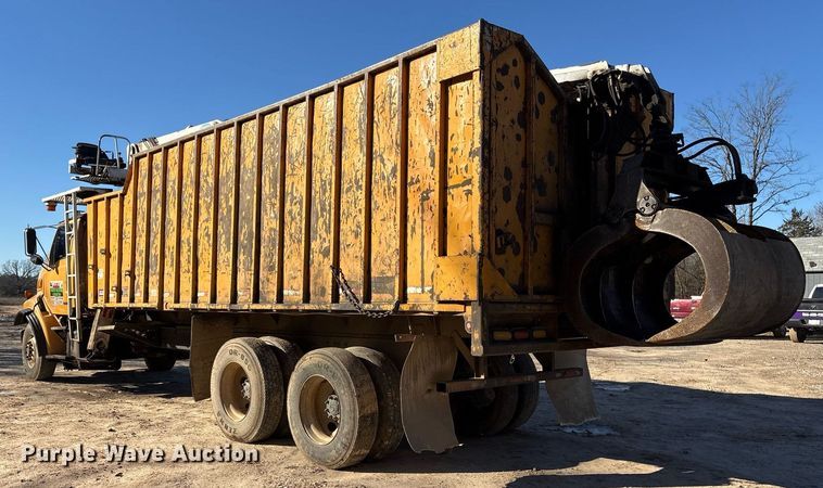 image for item OK9483 2002 Sterling grapple crane truck