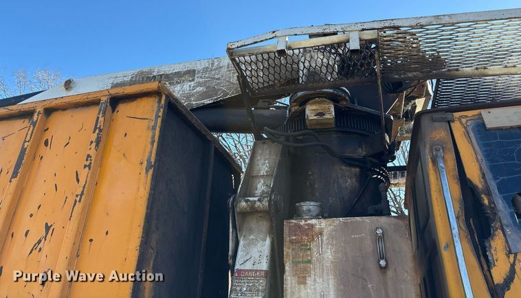 image for item OK9483 2002 Sterling grapple crane truck