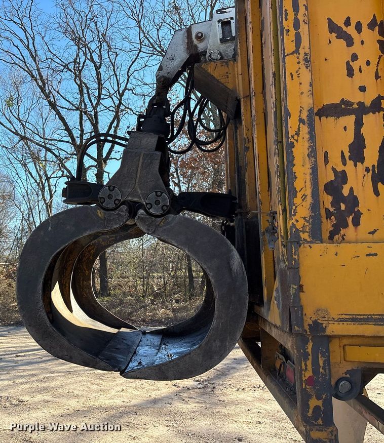 image for item OK9483 2002 Sterling grapple crane truck