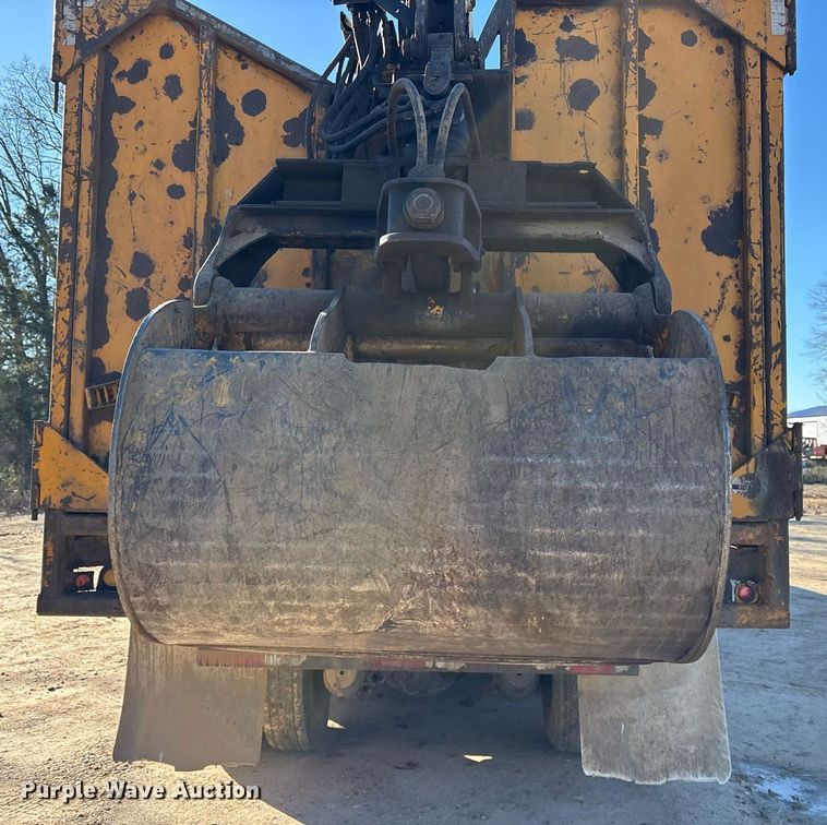 image for item OK9483 2002 Sterling grapple crane truck