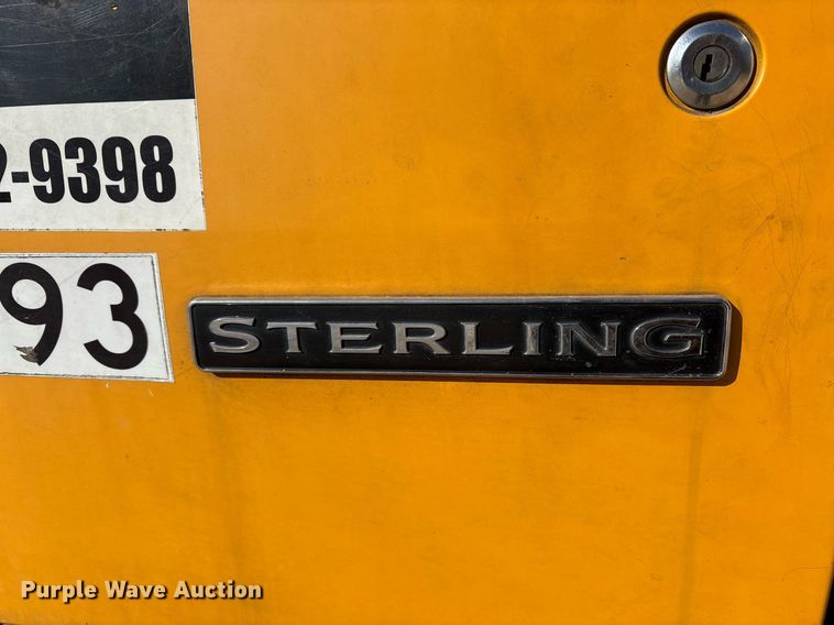 image for item OK9483 2002 Sterling grapple crane truck