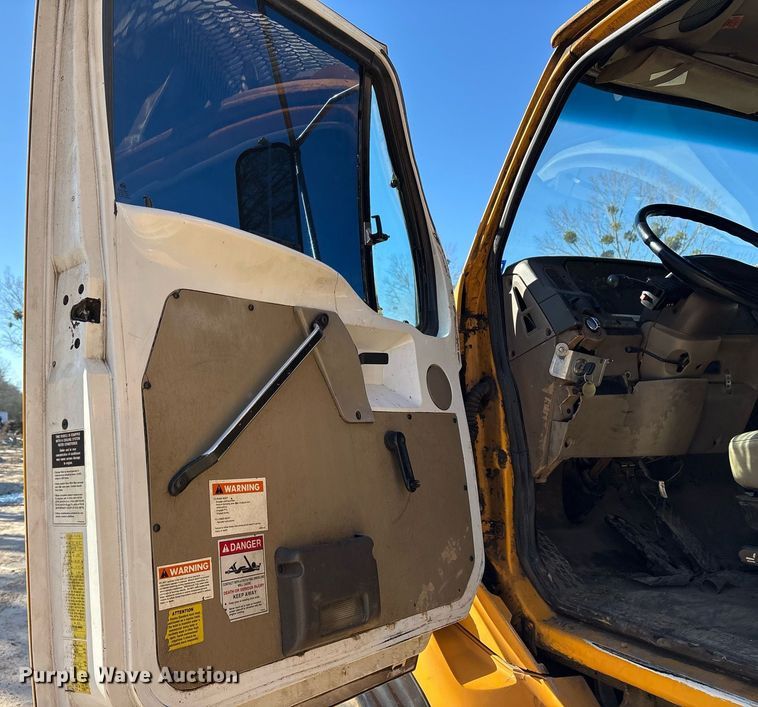 image for item OK9483 2002 Sterling grapple crane truck