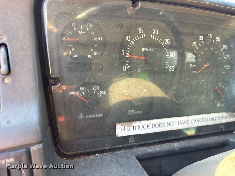 image for item OK9483 2002 Sterling grapple crane truck