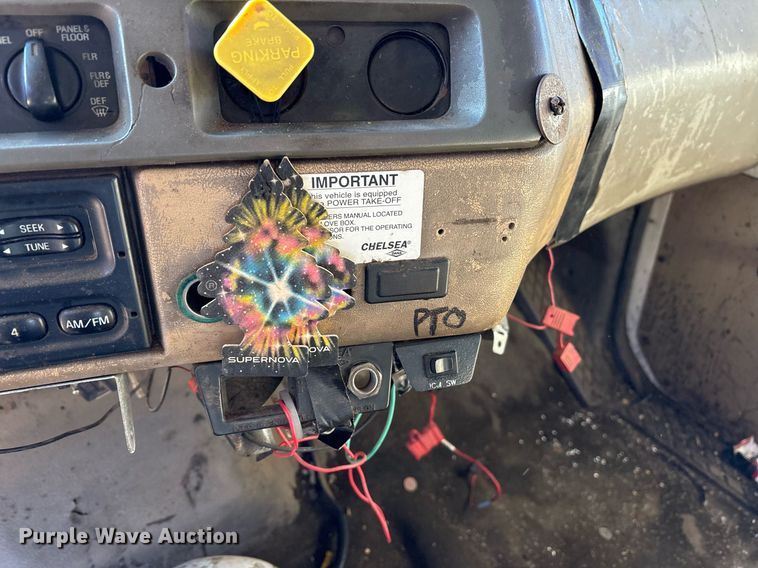 image for item OK9483 2002 Sterling grapple crane truck