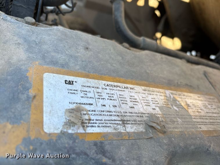 image for item OK9483 2002 Sterling grapple crane truck