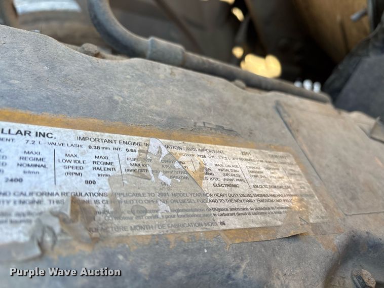 image for item OK9483 2002 Sterling grapple crane truck