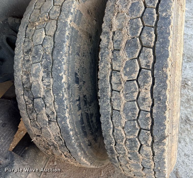 image for item OK9483 2002 Sterling grapple crane truck