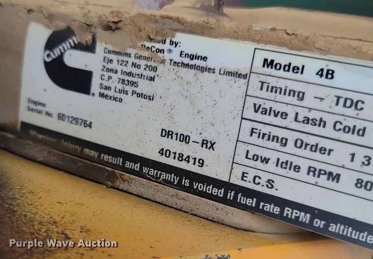 image for item DN3666 1991 Rosco RB-38 broom