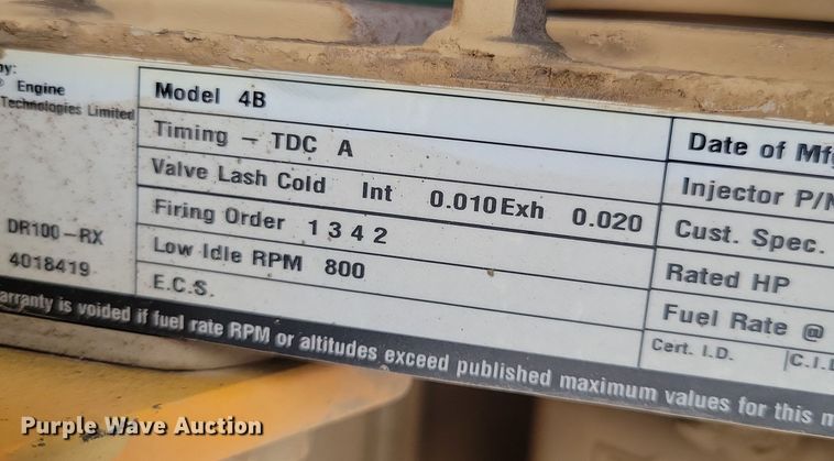 image for item DN3666 1991 Rosco RB-38 broom