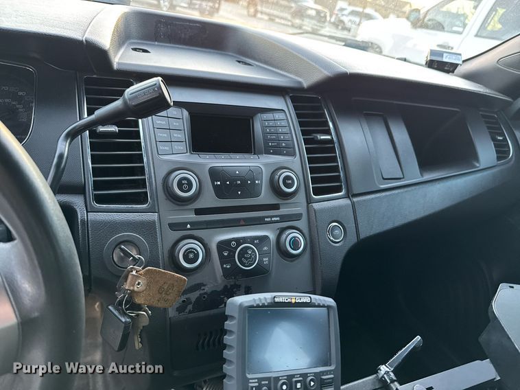 image for item DO0183 2013 Ford Taurus Police Interceptor 