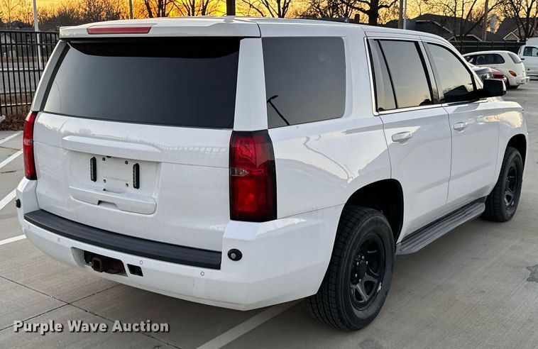 image for item DO0184 2015 Chevrolet Tahoe Police SUV