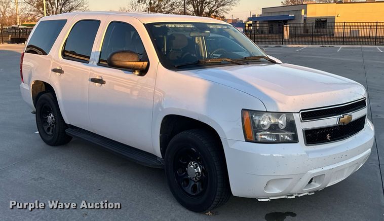 image for item DO0185 2012 Chevrolet Tahoe Police SUV