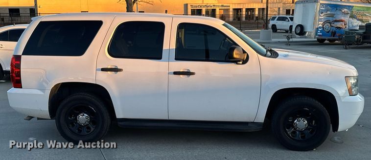 image for item DO0185 2012 Chevrolet Tahoe Police SUV