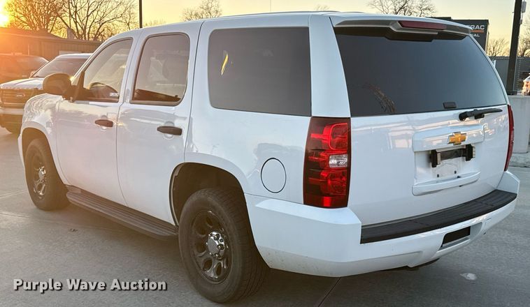 image for item DO0185 2012 Chevrolet Tahoe Police SUV