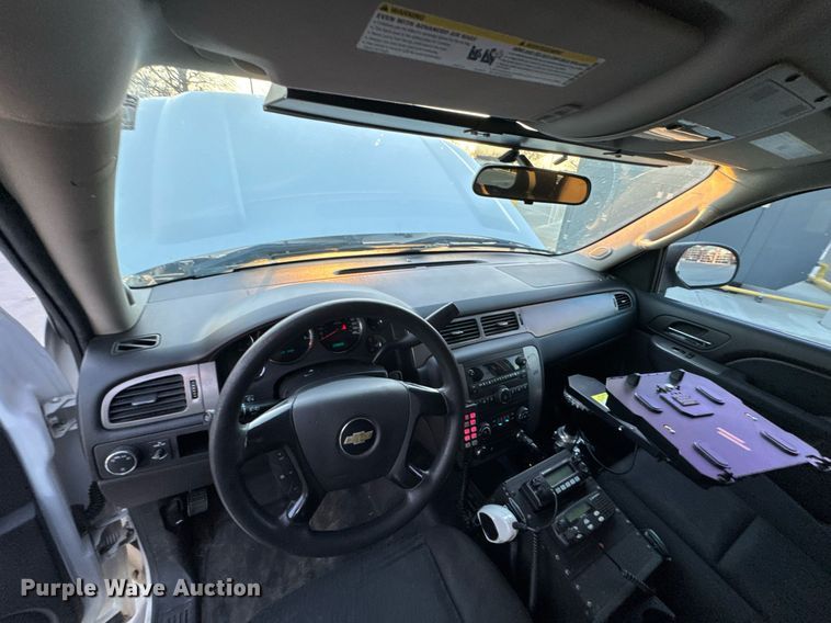 image for item DO0185 2012 Chevrolet Tahoe Police SUV