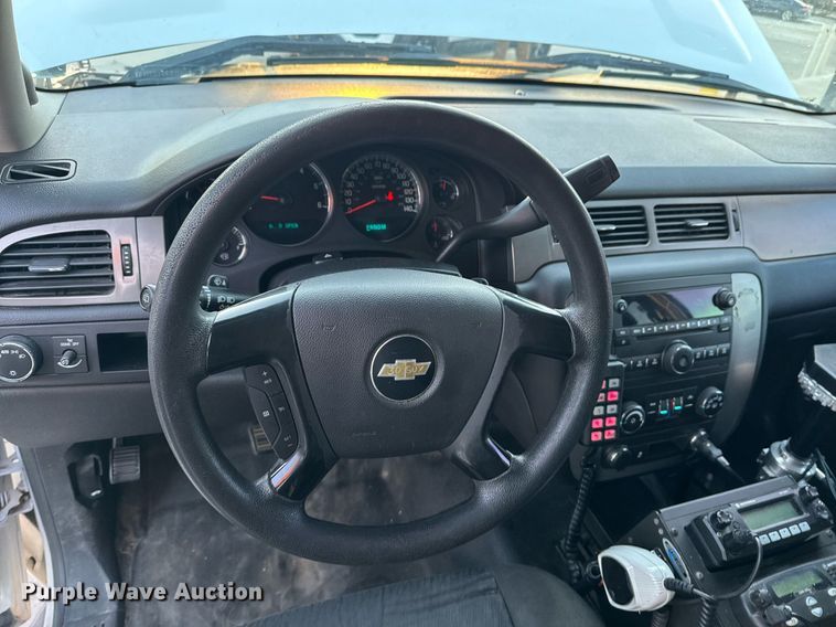 image for item DO0185 2012 Chevrolet Tahoe Police SUV