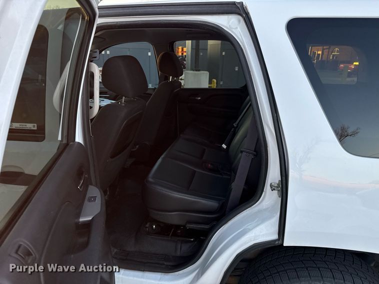 image for item DO0185 2012 Chevrolet Tahoe Police SUV