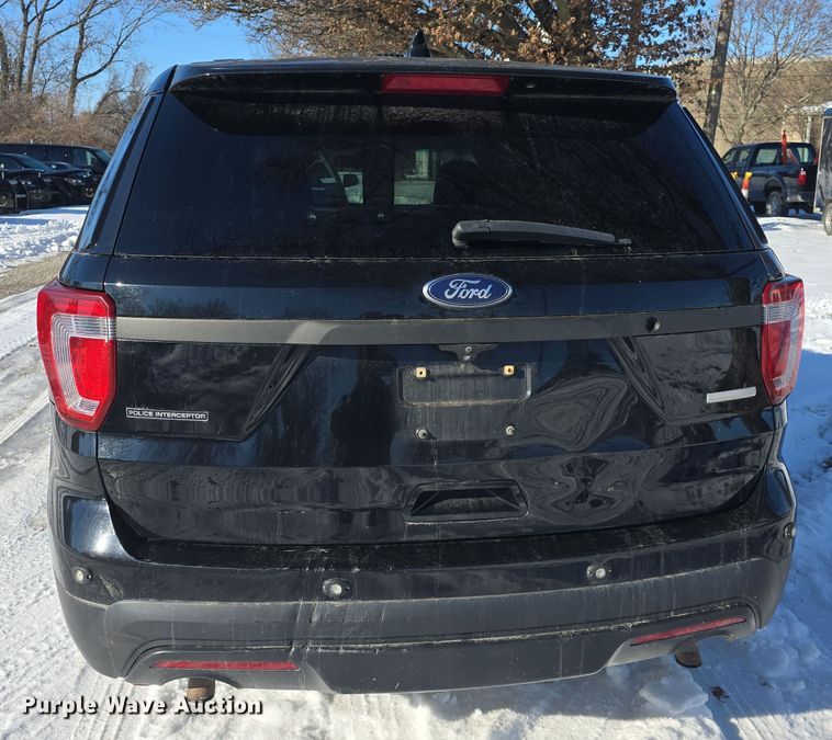 image for item DO7725 2016 Ford Explorer Police Interceptor SUV