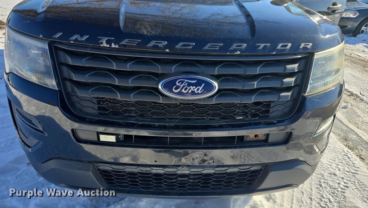 image for item DO7725 2016 Ford Explorer Police Interceptor SUV