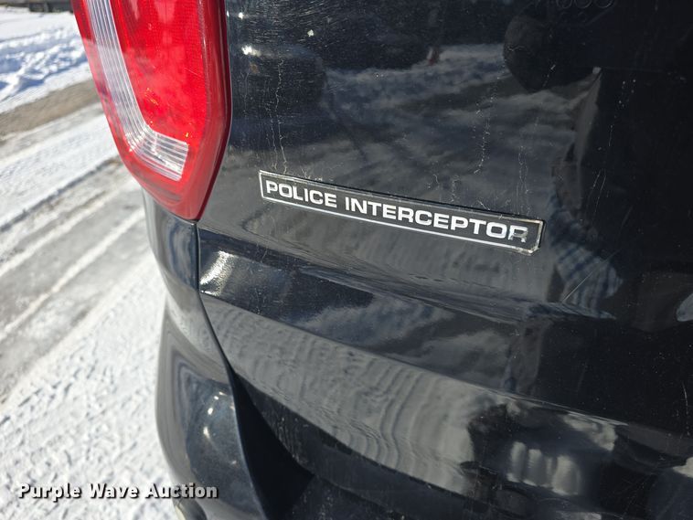 image for item DO7725 2016 Ford Explorer Police Interceptor SUV