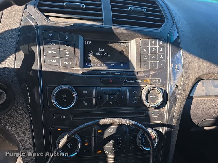 image for item DO7725 2016 Ford Explorer Police Interceptor SUV