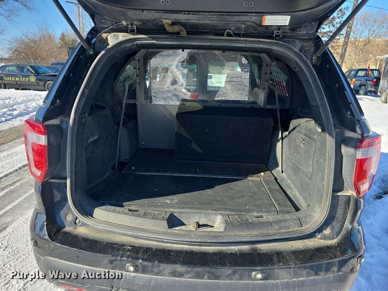 image for item DO7725 2016 Ford Explorer Police Interceptor SUV