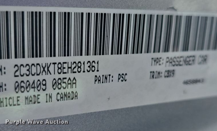 image for item DO7735 2014 Dodge Charger Police 