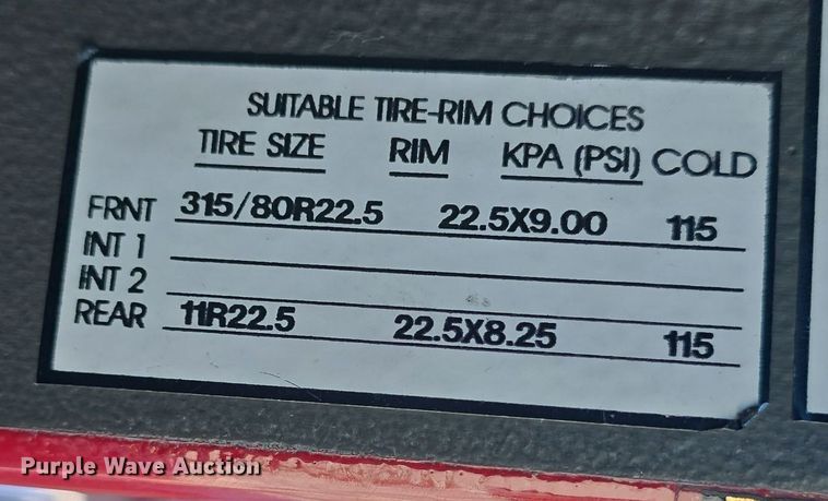 image for item DO7737 2002 Emergency One pumper fire truck