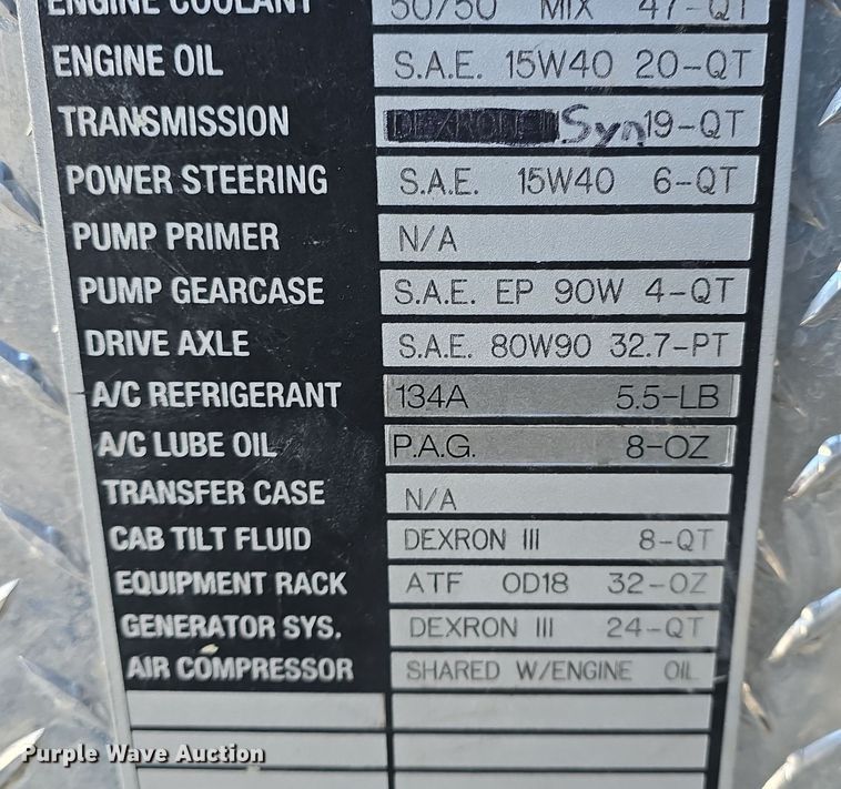 image for item DO7737 2002 Emergency One pumper fire truck