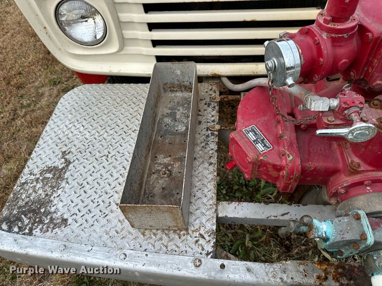 image for item DR2731 1966 Ford F600 pumper fire truck