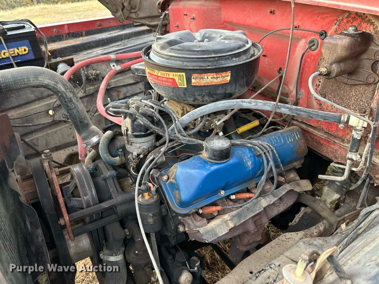 image for item DR2731 1966 Ford F600 pumper fire truck