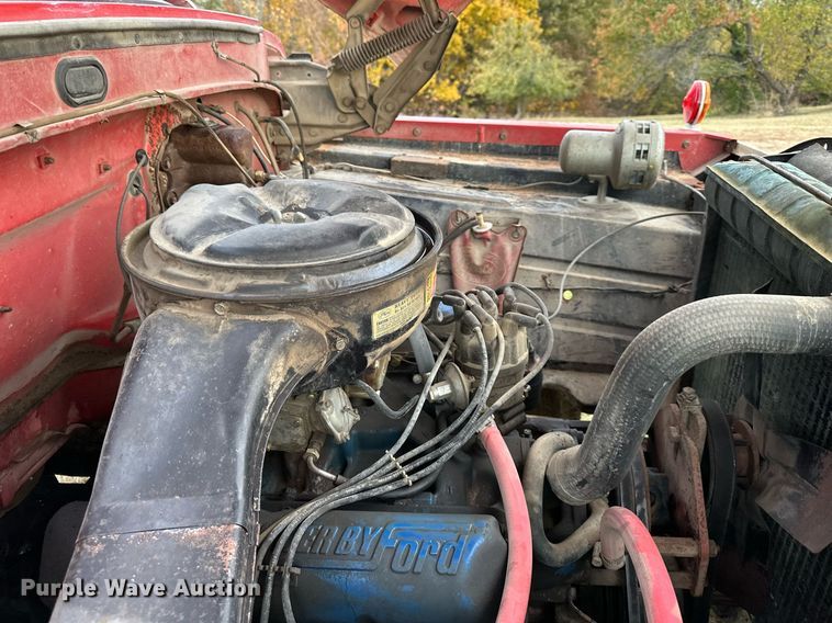 image for item DR2731 1966 Ford F600 pumper fire truck