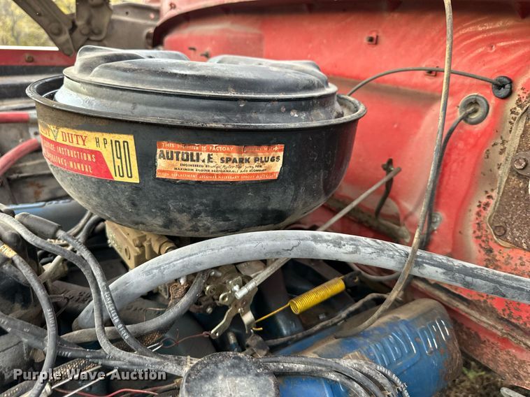 image for item DR2731 1966 Ford F600 pumper fire truck