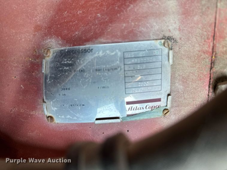 image for item EG7118 Atlas Copco XAS-80-DD air compressor