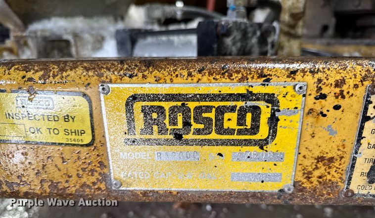 image for item EG7119 Rosco RA2000 pothole patcher