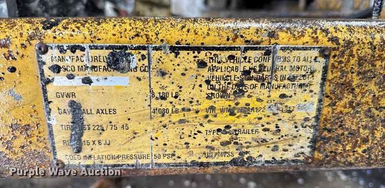 image for item EG7119 Rosco RA2000 pothole patcher