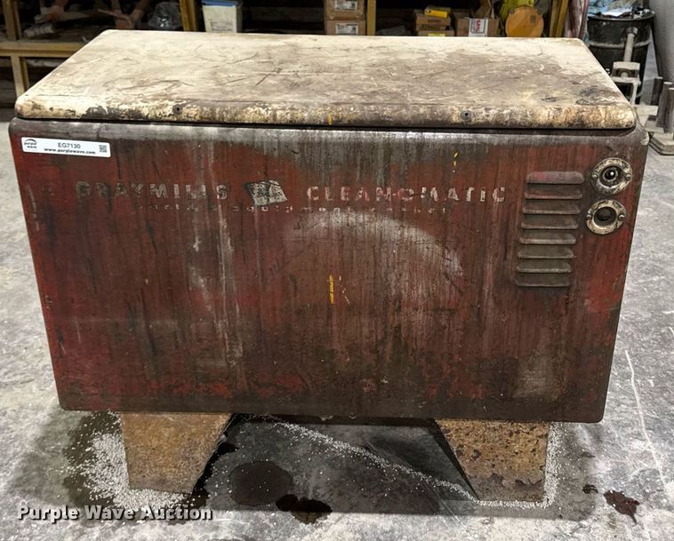 image for item EG7130 Grey Mills 306A parts washer