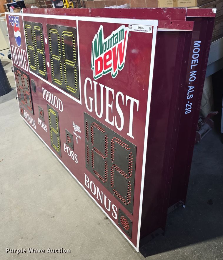 image for item EH8505 (2) All Star ALS-230 scoreboards