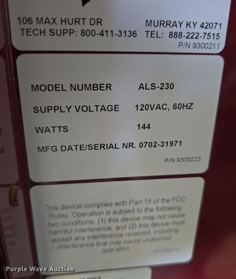 image for item EH8505 (2) All Star ALS-230 scoreboards