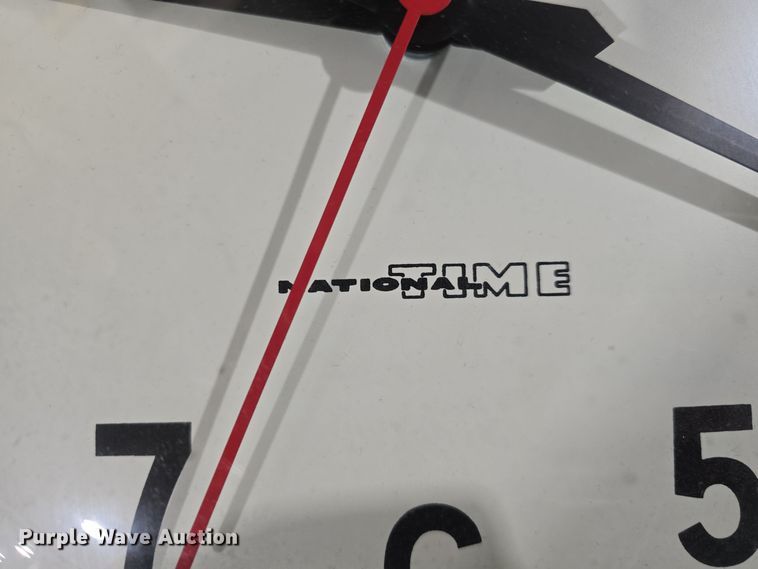 image for item EH8510 Approximately 100 National Time clocks