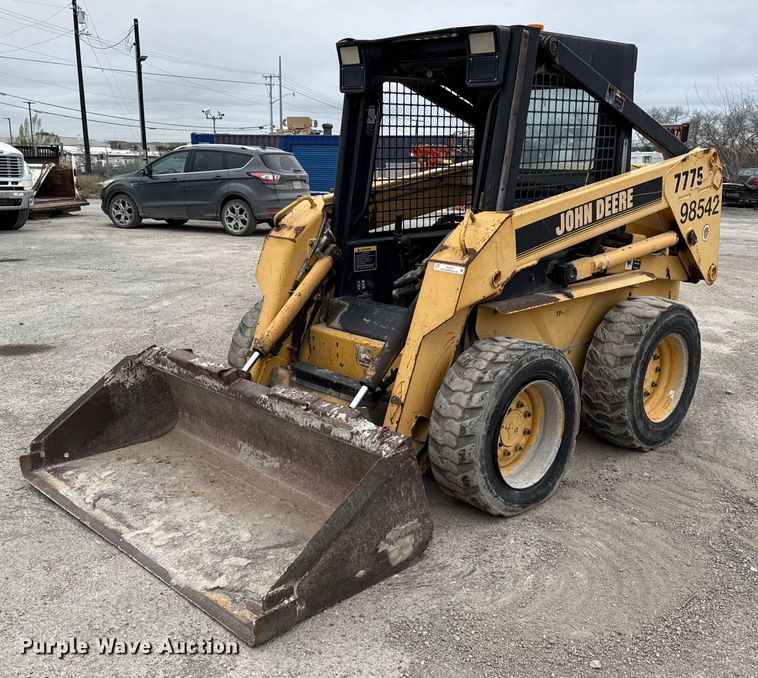 image for item EJ3414 1998 John Deere 7775 skid steer loader