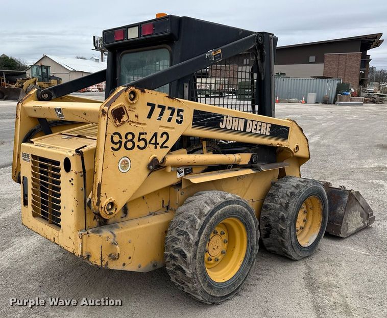 image for item EJ3414 1998 John Deere 7775 skid steer loader