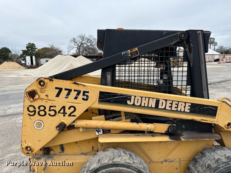 image for item EJ3414 1998 John Deere 7775 skid steer loader