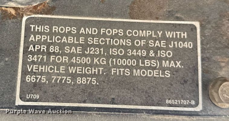 image for item EJ3414 1998 John Deere 7775 skid steer loader