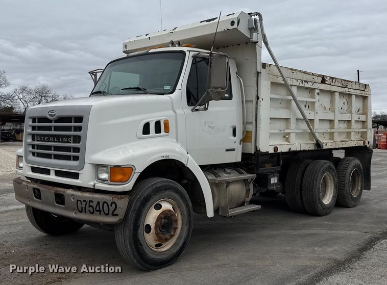 image for item EJ3416 2007 Sterling LT7500 dump truck