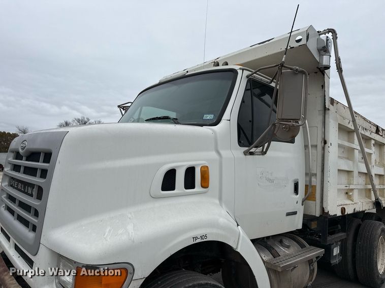image for item EJ3416 2007 Sterling LT7500 dump truck